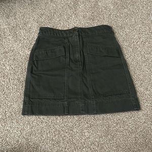 H&M mini jean skirt, size 6